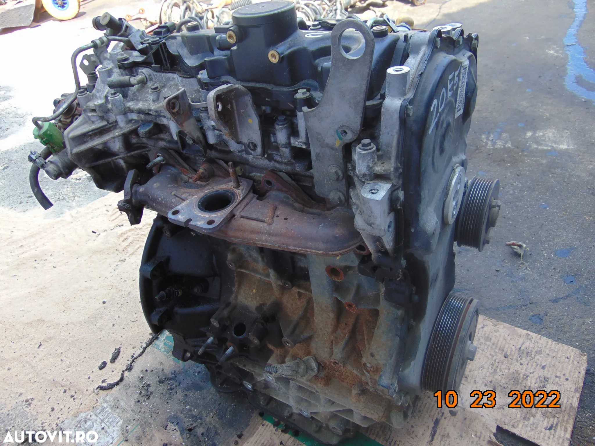 Motor Renault  2.0 euro 5  Laguna 3 Latitude Scenic Nissan Primastar Qashqai 2.0 euro 5 m9r 206.000 - 4