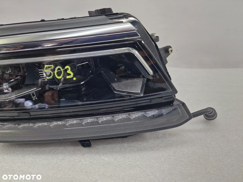 VW TIGUAN II 5NA / 5NB 15- ŁADNA PRAWA LAMPA PRZEDNIA PRZÓD FULL LED , NR 5NB941114A , NR AUKCJI LA503 - 6