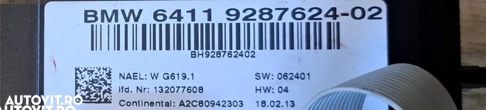 Panou unitate butoane comanda clima ac climatronic aer conditionat Original BMW E81 E87 LCI E82 E88 E90+LCI E91+LCI E92+LCI E93+LCI E84 - 3