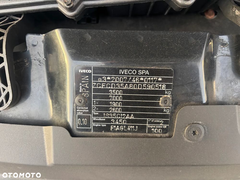 Iveco IVECO DAILY CHLODNIA KONTENER PODWOZIE DO ZABUDOWY KIPER WYWROT KILKANASCIE SZTUK DUZY WYBOR 35C13,,35C14,35C15,35C16 - 7