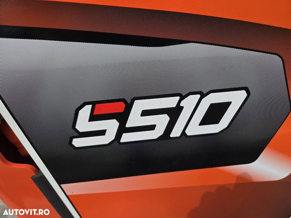 Bobcat S510, NOU 2025, ridica 810kg la 2,7t, ANVELOPE PLINE, Aer conditionat, usa cabina, motor Kubota 50CP, sist hidraulic suplimentar, cupa 1mc, furci, posibilitate leasing 5 ani-PROMOTIE 41.900 EUR+Tva - 32