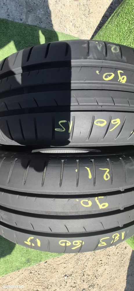 Anvelope 2x185 60 15 Dunlop dot 21 mm 5.2 - 6