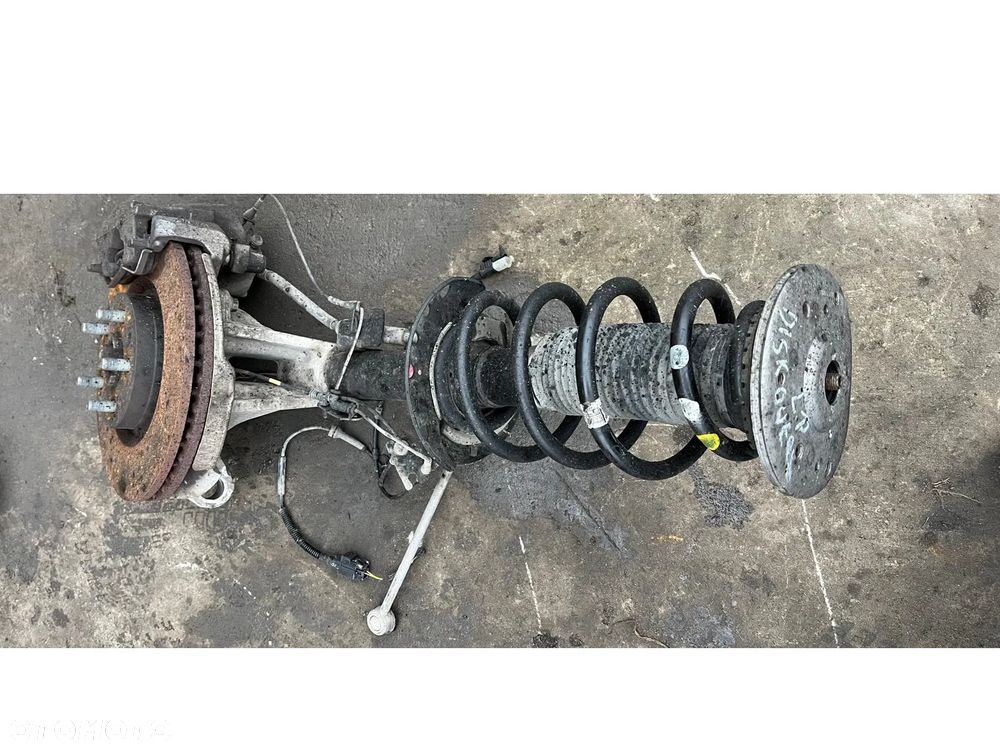 Zawieszenie MCPerson kompletne przednie lewe przód lewy LAND ROVER DISCOVERY SPORT EVOQUE L550 L 550 2014-> POŁOŚ AMORTYZATOR SPREZYNA ZWROTNICA TARCZA ZACISK GIRA 2.0D 204DT - 3