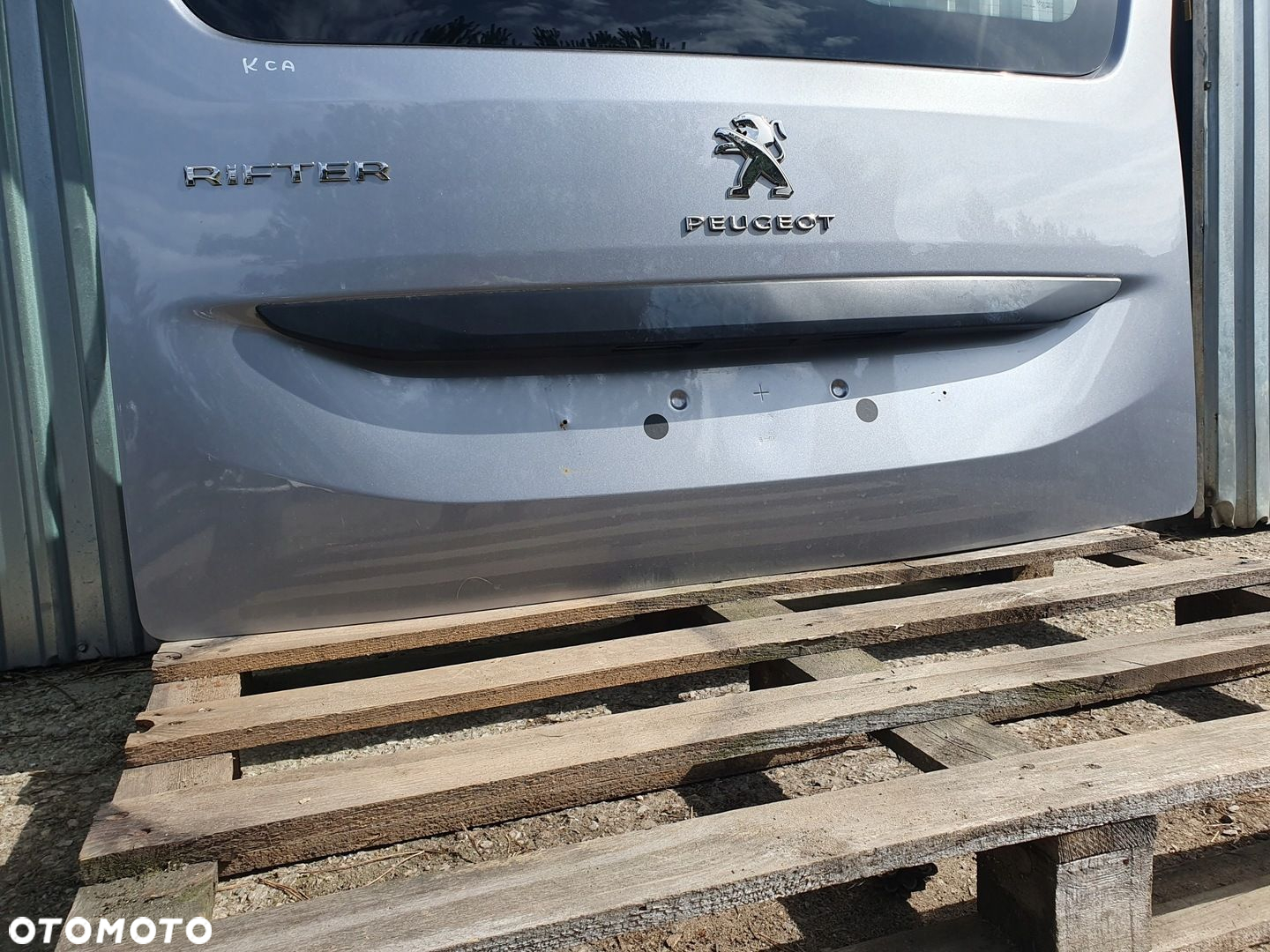 Berlingo IV Combo Rifter Klapa Tylna Tył Kompetna Szyba Kamera 2022- - 3