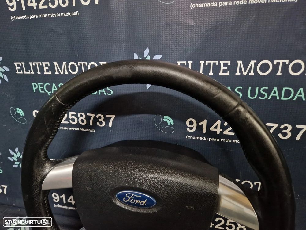 Volante usado pele com airbag FORD C-MAX CMAX - 4