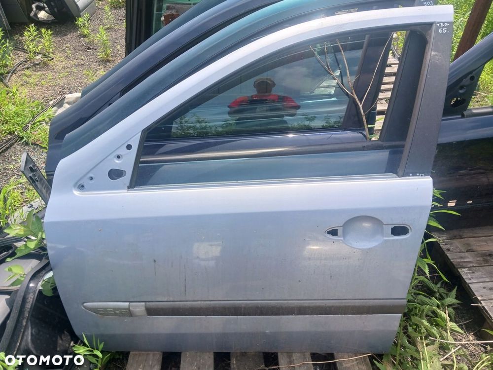 DRZWI LEWY PRZÓD RENAULT LAGUNA II 2 2001-2007 TEB65 - 1