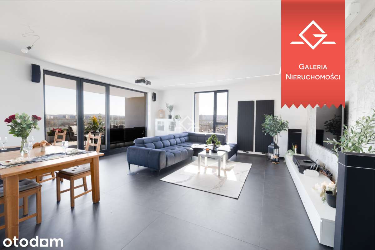 5 - pokojowy apartament z tarasem ok. 40 m2