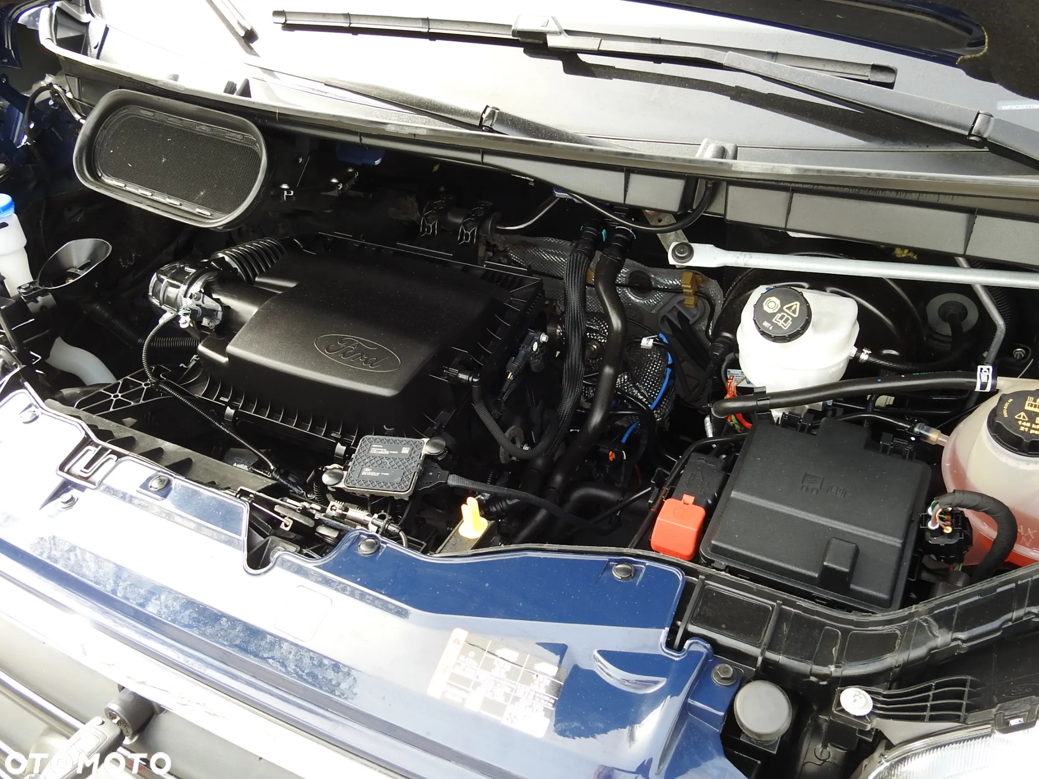 Ford TRANSIT SKRZYNIA PODWÓJNA KABINA DOKA 7 MIEJSC TEMPOMAT KLIMATYZACJA LEDY 130KM [ L06334 ] - 23