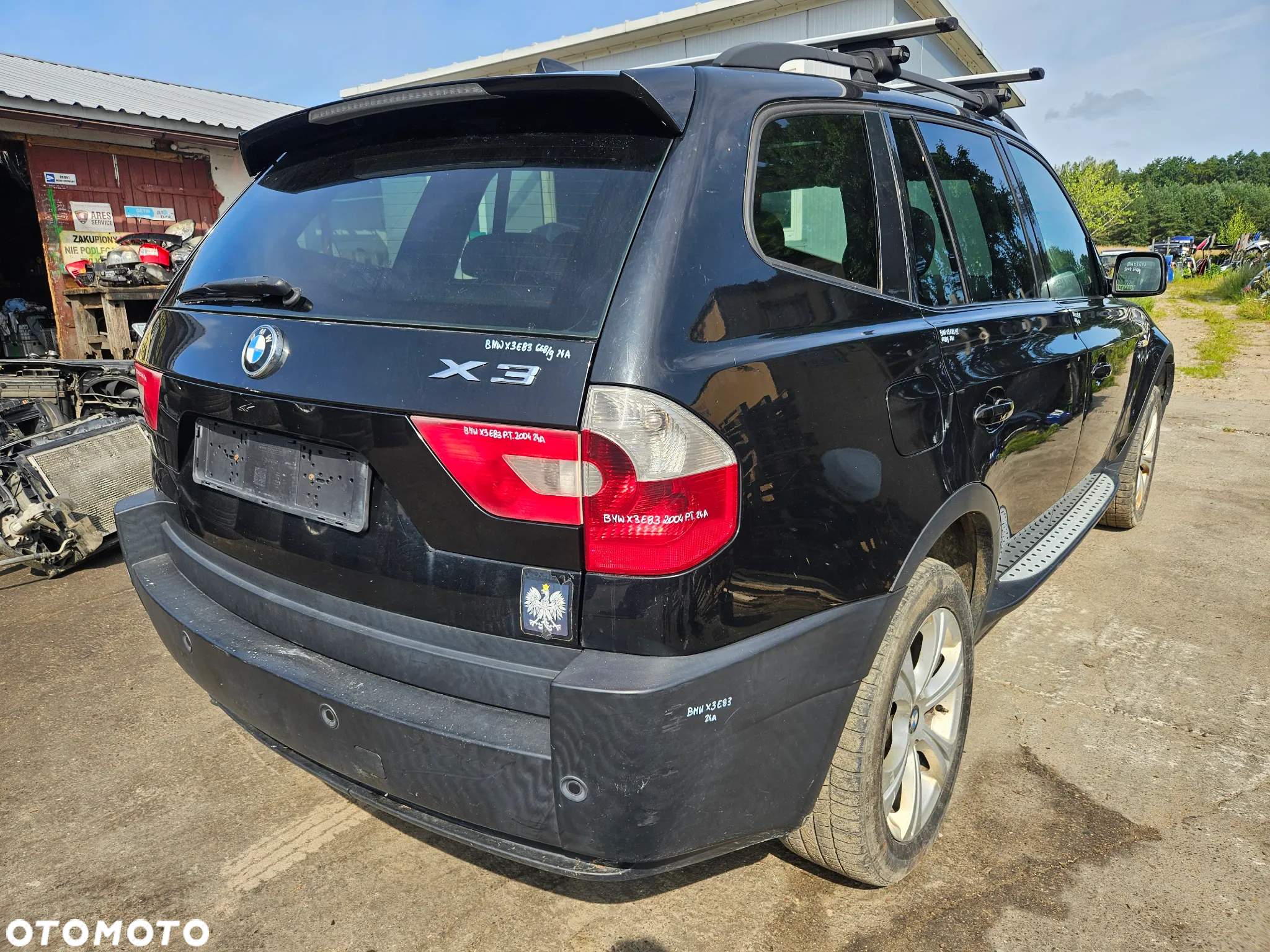 BMW X3 E83 KLAPA BAGAŻNIKA 668/9 - 14
