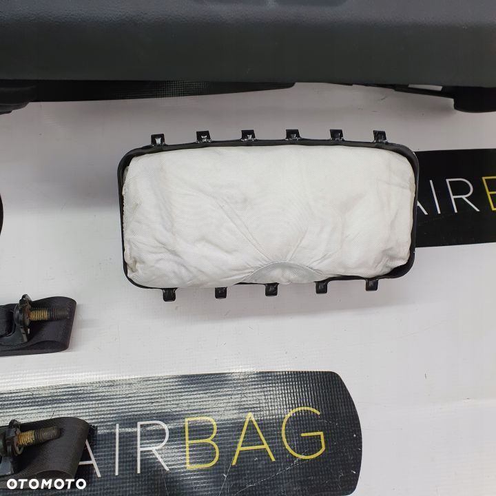 DODGE RAM SZARA DESKA ROZDZIELCZA KONSOLA KOKPIT PULPIT PODUSZKI AIRBAG AIR BAG PASY KIT SET - 7