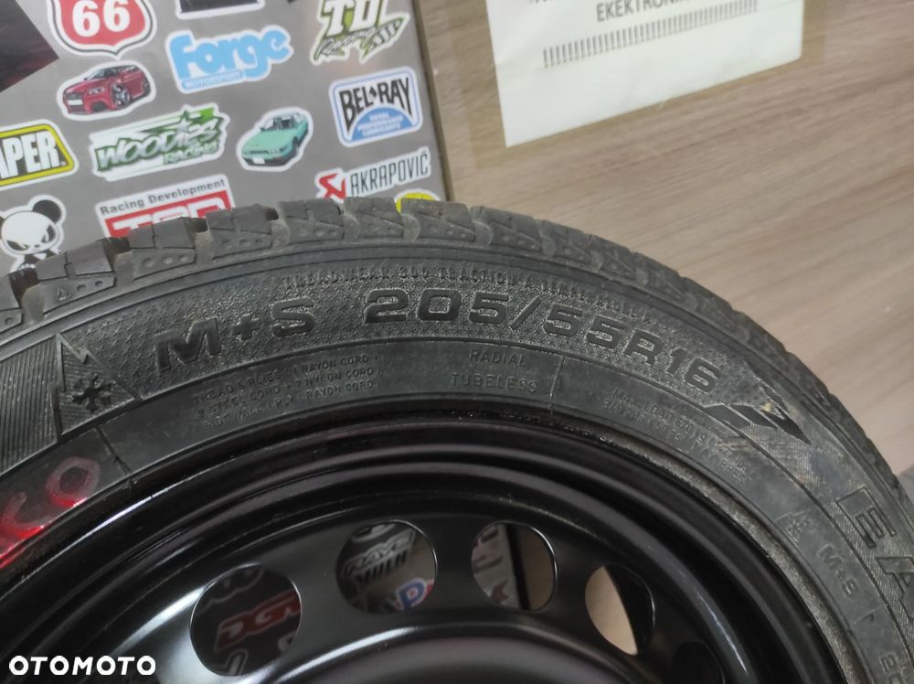 KOŁO ZAPASOWE DOJAZDOWE DOJAZDÓWKA R16 205 55 5X112 ET 42 6.5J 3C0601027AJ VW PASSAT B6 B7 CADDY GOLF 5 6 PLUS KOMBI JETTA TOURAN EOS AUDI A3 8P SKODA OCTAVIA 2 SEAT LEON 2 ALTEA TOLEDO 3 ALTEA XL WYSYŁKA !!! - 2