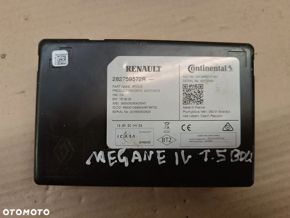 MODUŁ NAWIGACJI 282759572R  RENAULT - 1