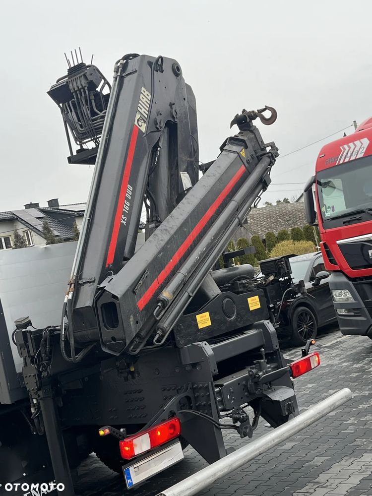 Renault ZESTAW- PREMIUM LANDER 460DXI / 6X4/ HDS HIAB 166 B-3 DUO- 12,5m / NOWE OPONY + PRZYCZEPA GNIOTPOL - 22