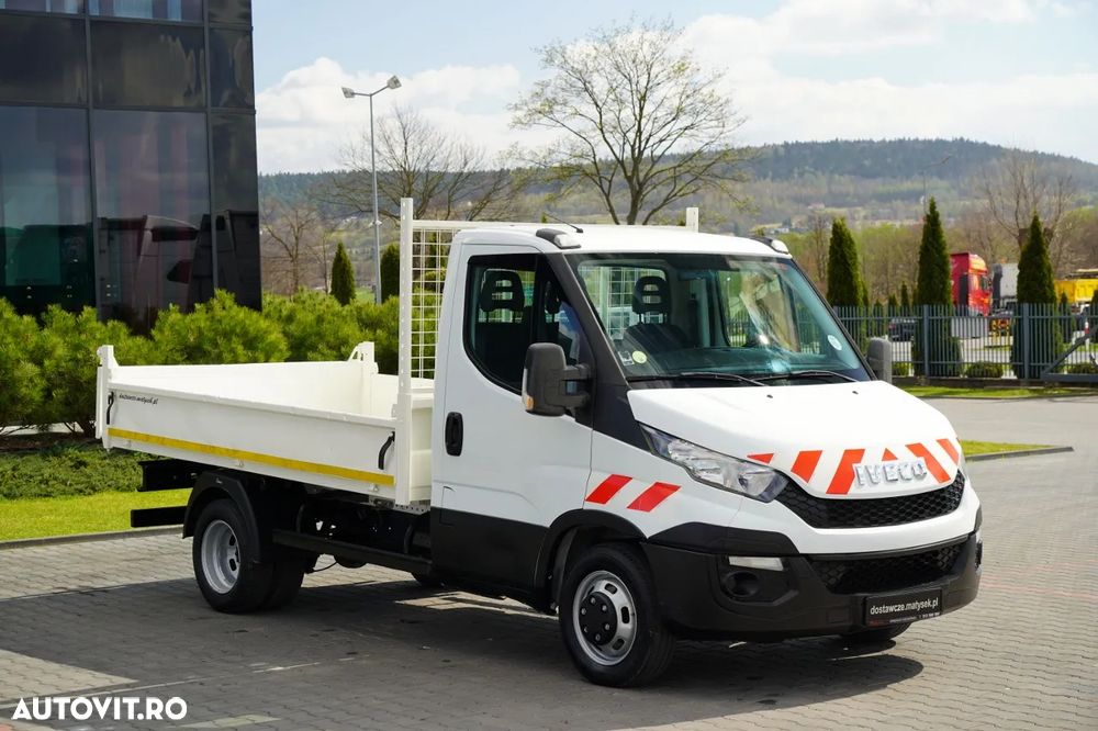Iveco DAILY 35-130 / BASCULATOR SPATE / DUBLU / MANUAL / IMPORTAT - 13