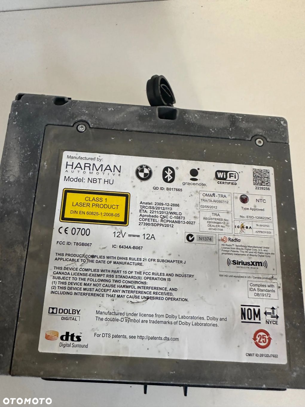 BMW 3 F30 F35 F31 2014 Monitor / wyświetlacz / ekran - 9