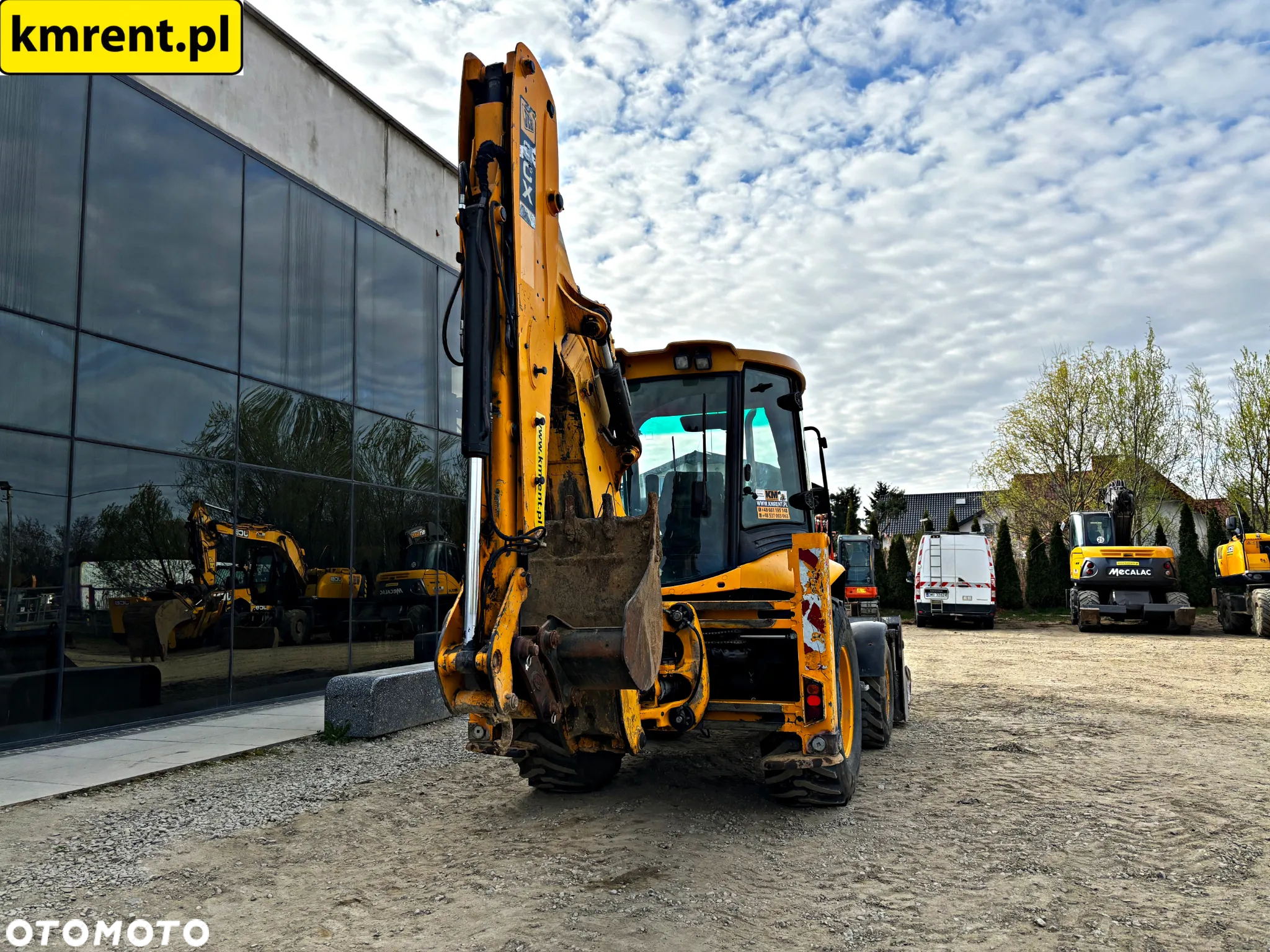 JCB 3CX KOPARKO-ŁADOWARKA 2009r. | case 590 580 cat 428 432 new holland 110 - 14