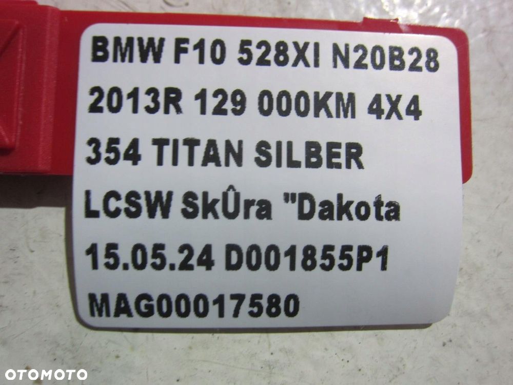 BMW F10 F11 4X4 X-DRIVE WYKŁADZINA PODŁOGOWA PRZÓD CZARNA DYWAN 51479178973 - 5