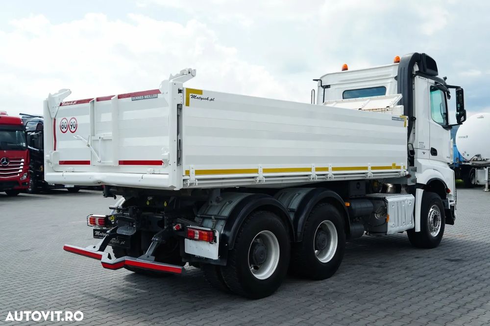 Mercedes-Benz AROCS 2658 / BASCULATOR 3 LATE / SARCINĂ UTILĂ 14 TONE / JANTE DIN ALIAJ / EURO 6 / - 15