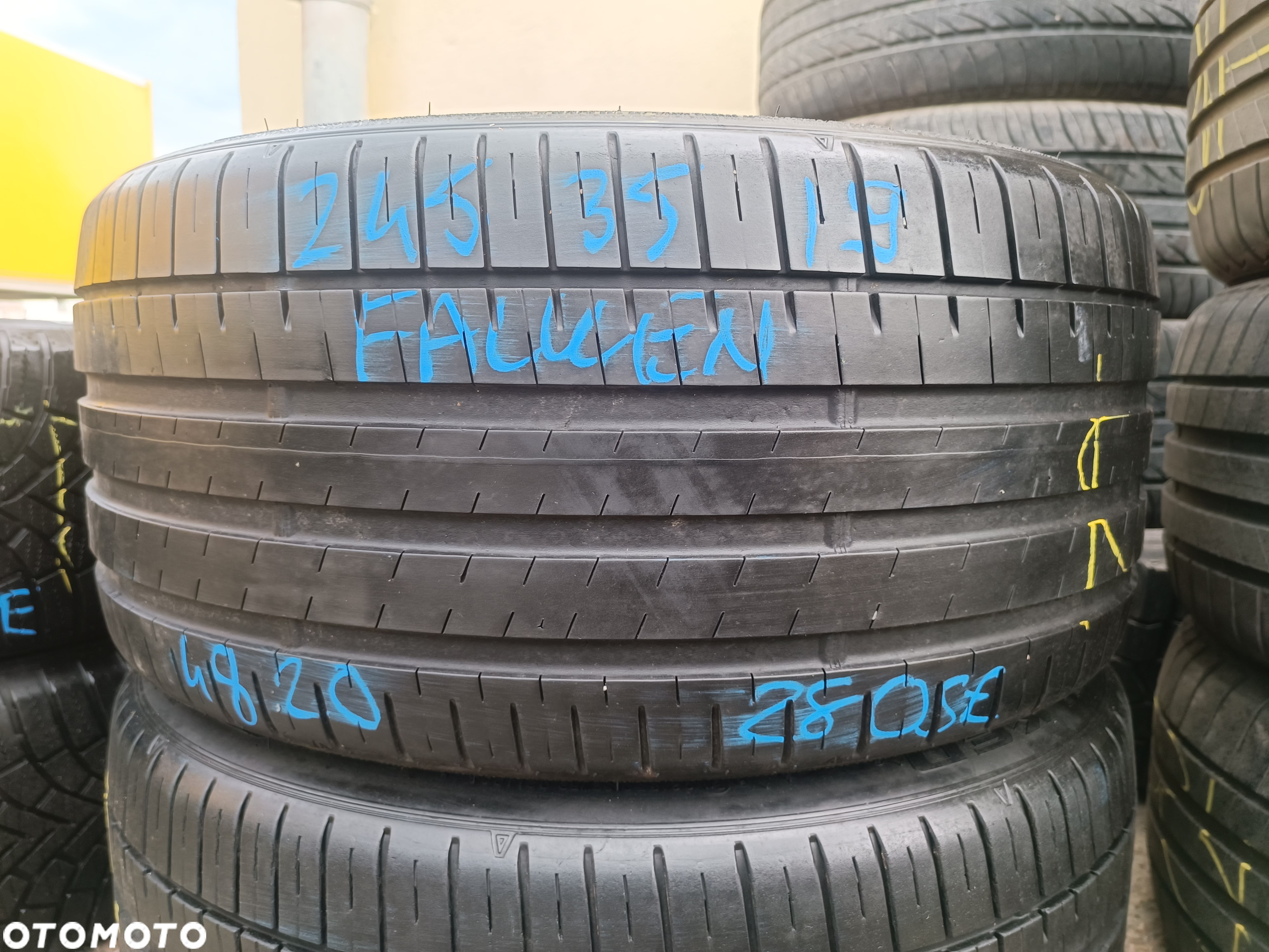 245/35R19 93Y XL Opony Letnie Lato Falken Azenis FK510 5mm Legnica ALU-RAD 245/35 - 2