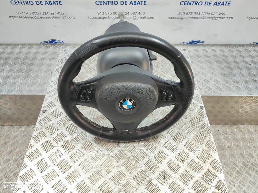 Volante completo pele perfurada BMW Serie 1 E81 E82 E87 E88 - 6