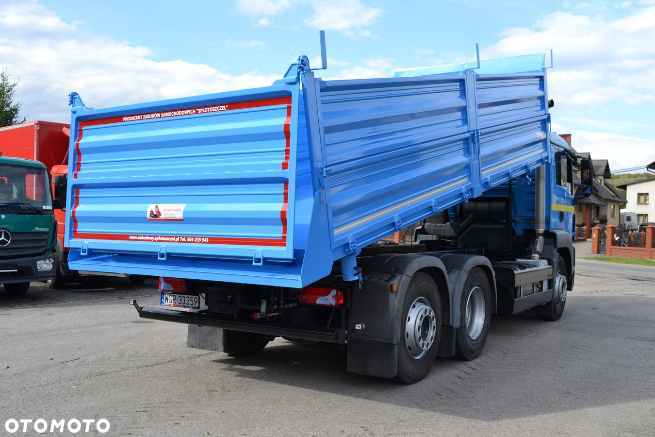 Mercedes-Benz Atego 1224 Nowy 3-Stronny WYWROT Kiper WYWROTKA Producent Zabudowa na każdy samochód 818 Axor 1828 - 21