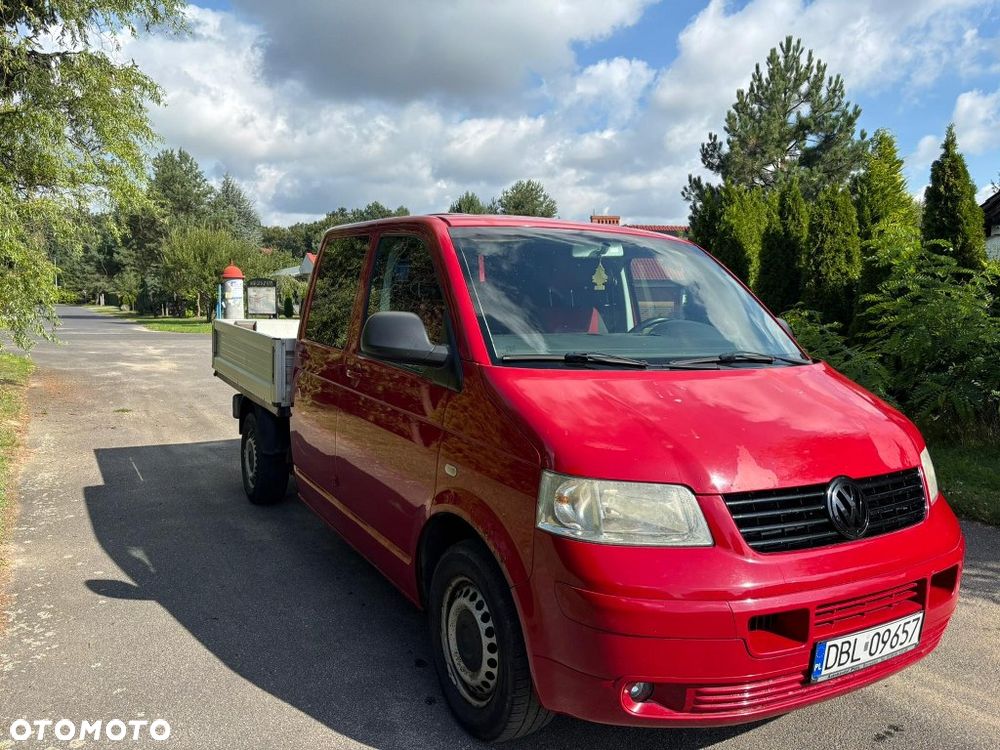 Volkswagen Transporter T5 2.5 TDI 130 KM Doka 5-Osobowy - 3