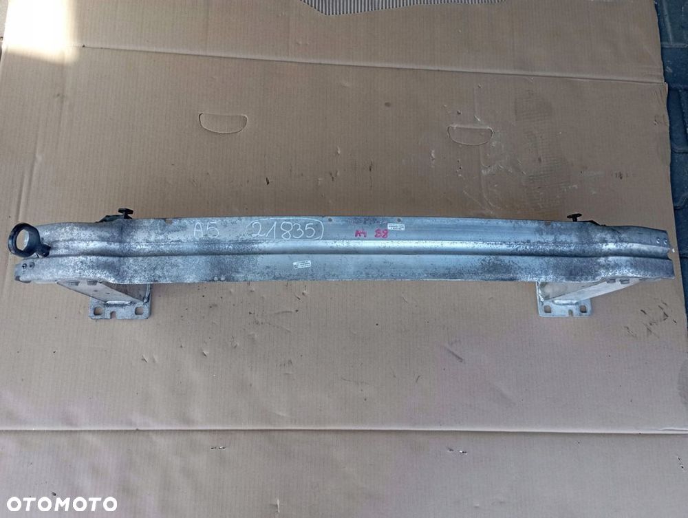 AUDI A5 8T A4 B8 2.0 TFSI WZMOCNIENIE BELKA ZDERZAKA PRZÓD 8K0807113D - 1