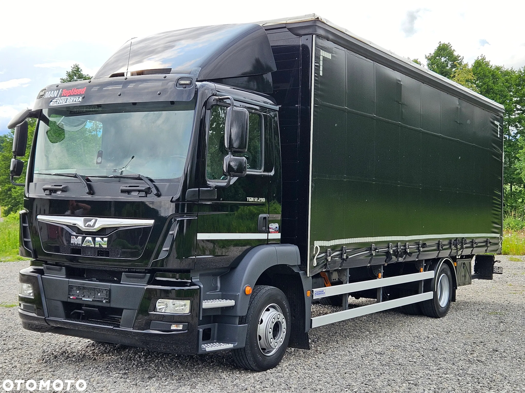 MAN TGM 12.290/15.290/E6/FIRANKA/BOCZNE DRZWI/BURTO-FIRANKA/18PALET/WINDA/NISKI PRZEBIEG/2018/CAŁY NA PODUSZKACH/SERWISOWANY - 26
