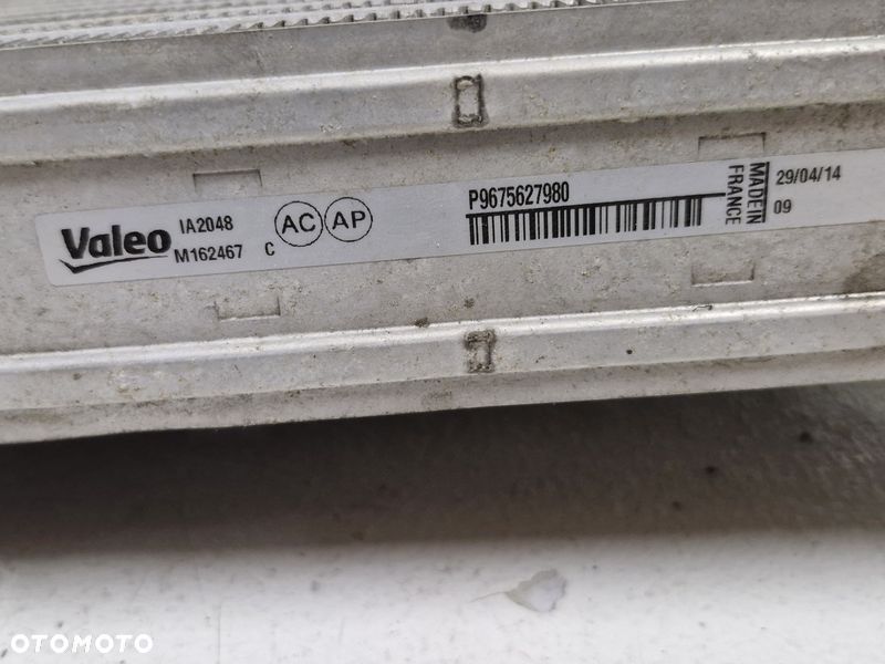CITROEN C4 GRAND PICASSO II 1.6 D CHŁODNICA POWIETRZA INTERCOOLER 9675627980 - 10
