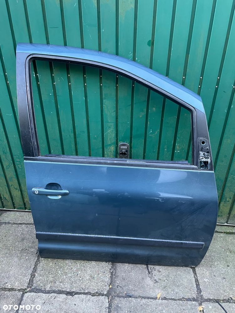 VW SHARAN 00- drzwi lewe prawe przód bez rdzy LC5W klamka zamek podnośnik - 1