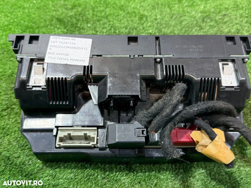 PANOU CENTRAL COMANDA CLIMA AUDI A6 E SE SEDAN 2.0 DIESEL 2009 COD OEM 4F2820043T 2006-2010 - 6