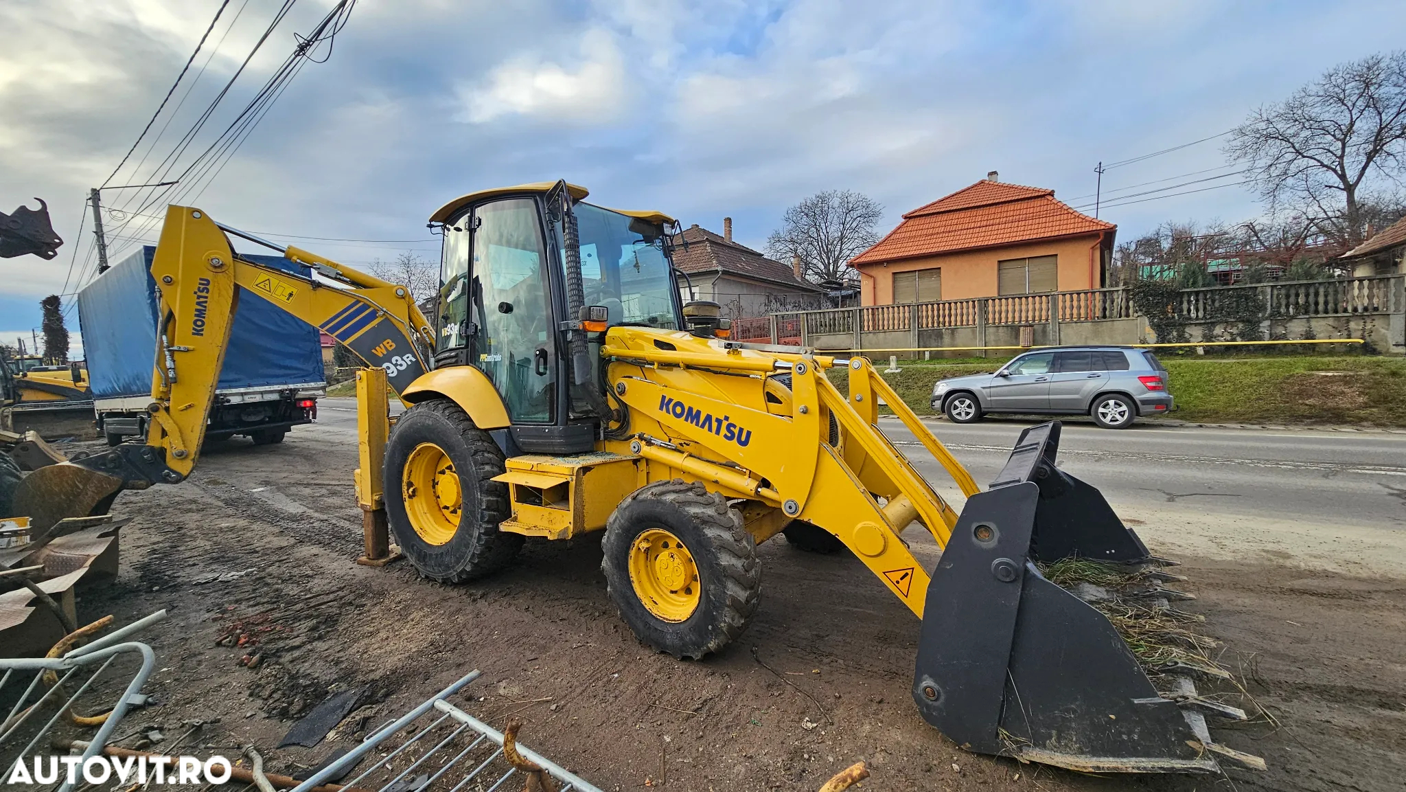 Komatsu WB 93 R Buldoexcavator - 6