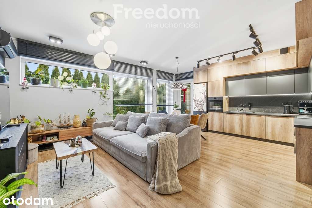 Apartament z ogródkiem i 3 miejscami parkingowymi