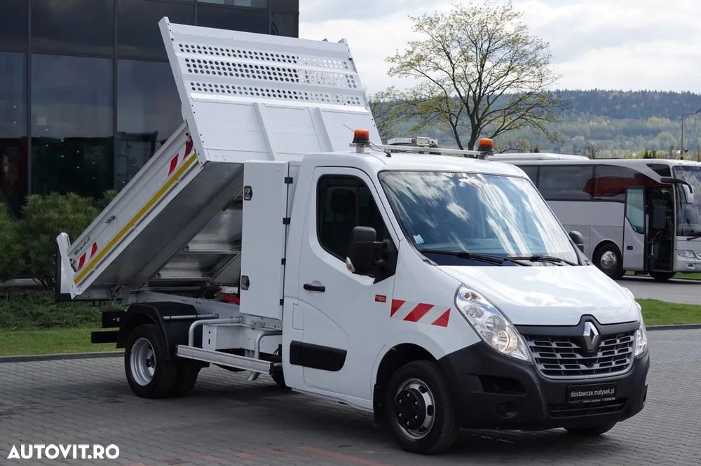 Renault MASTER DCI 145 / BASCĂLĂTOR DIN ALUMINIU / DUBLU / MANUAL / IMPORTAT - 3