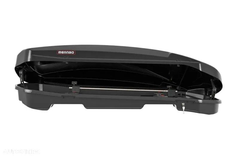 Cutie portbagaj Menabo Satellite 550 DUO ABS Black, 198x94x36 cm_Nou_emitem Factura & Garantie. Pret Importator - 2