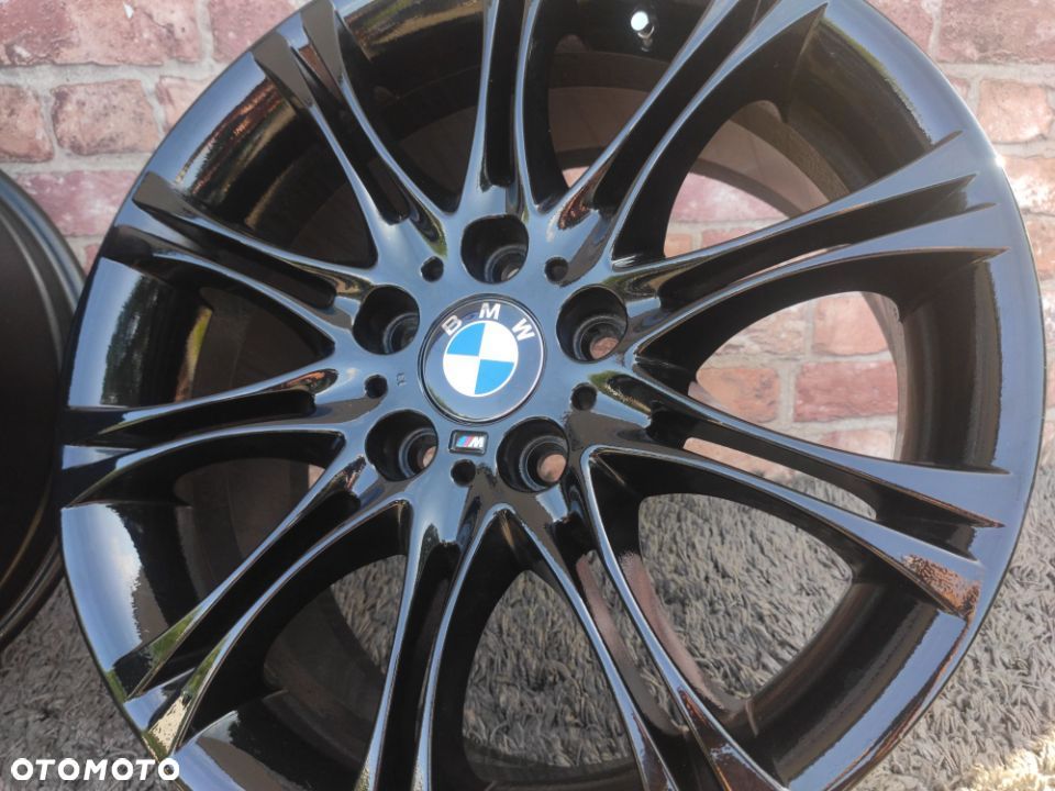 Oryginalne czarne felgi BMW 18 5x120 M pakiet Styling 135 E46 e36 E90 X3 F25 Z3 Z4 E81 E87 F30 E60 F10 F30 F34 JR 7896470 8j ET47 8.5j ET50 7915635576 - 13