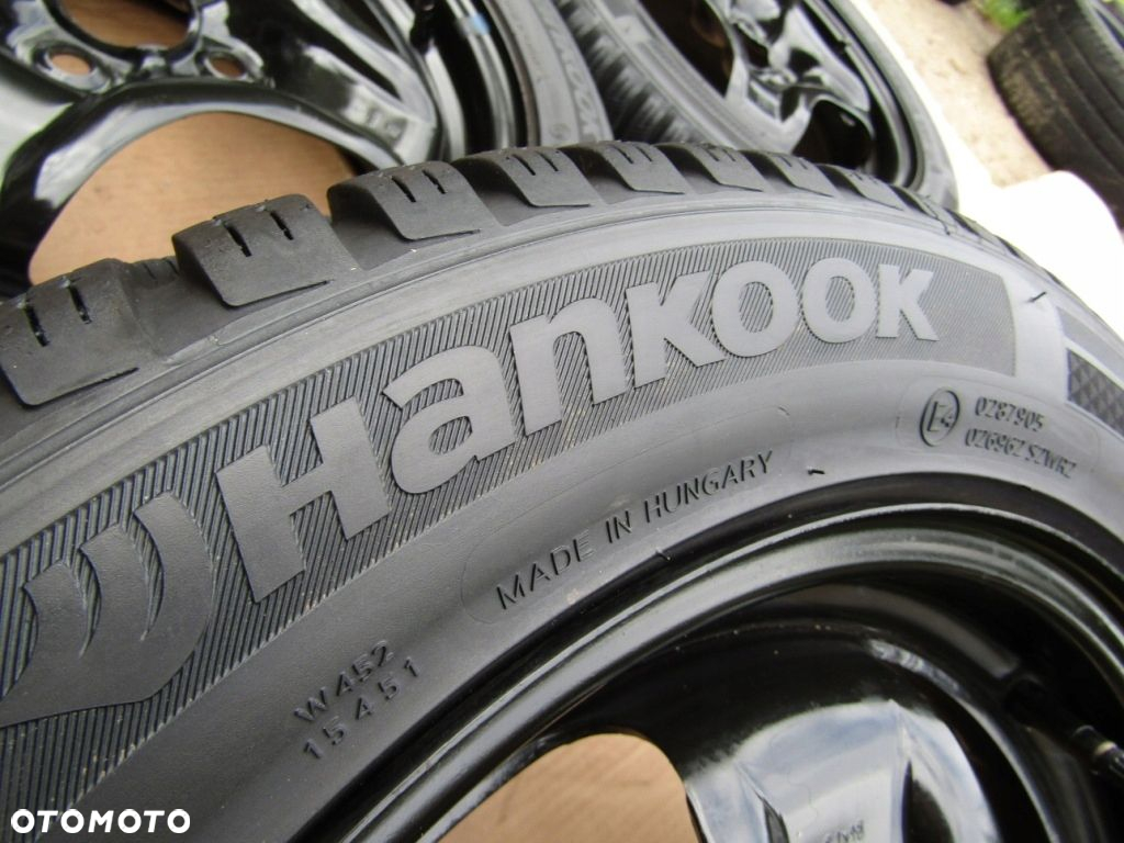 4x Opony 185/55 15 82T Hankook Zimowe / idealne 7,5 mm - 7