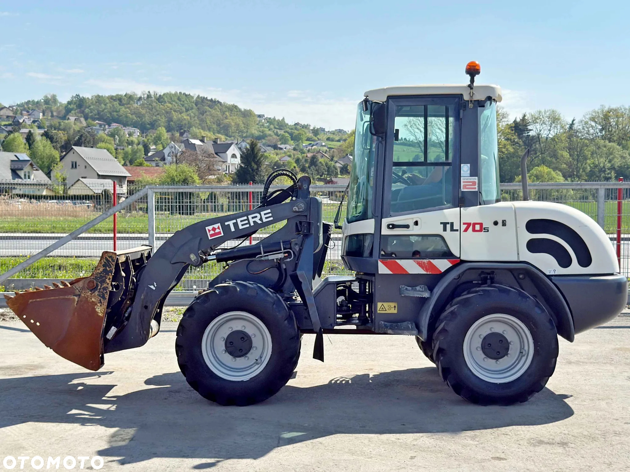 Terex TEREX TL 70 s * Ładowarka kołowa * 4x4 * STAN BDB - 8