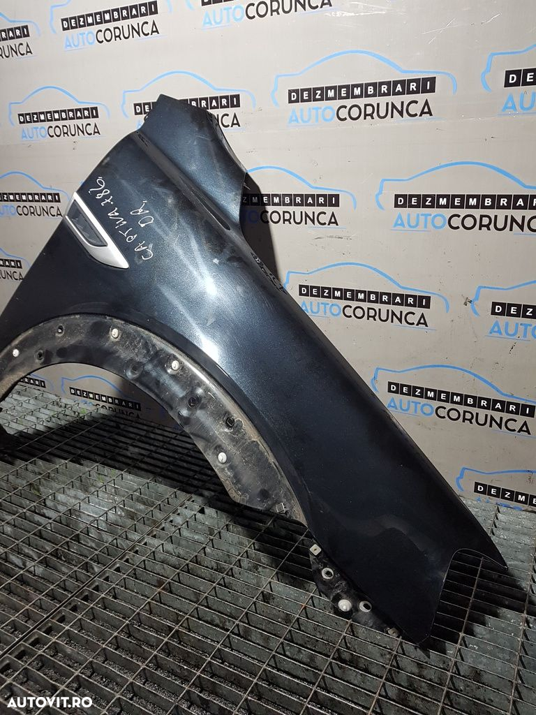 Aripa Dreapta Fata Chevrolet Captiva Facelift 2011 - 2014 4 Usi NEGRU (786) - 2