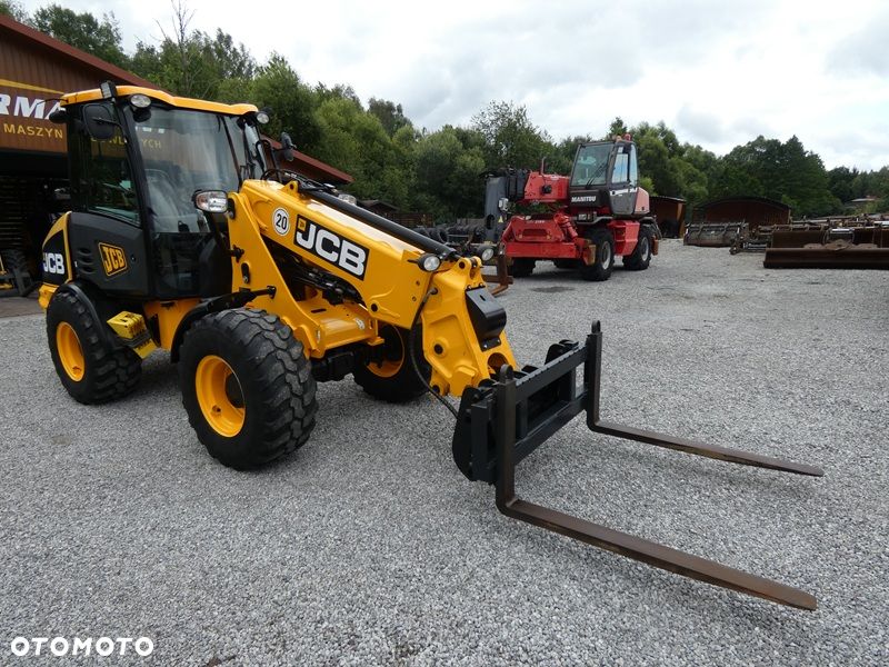 JCB TM180 Z Niemiec / Ładowarka łamana z teleskopem / Piękny Stan / - 4