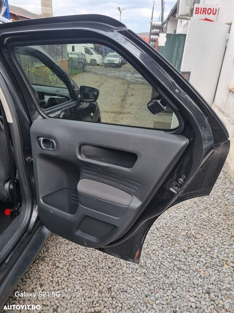 Usa Dreapta Spate Citroen C4 Cactus 2014 - 2017 SUV 4 Usi BLACK EXLB (1386) - 2