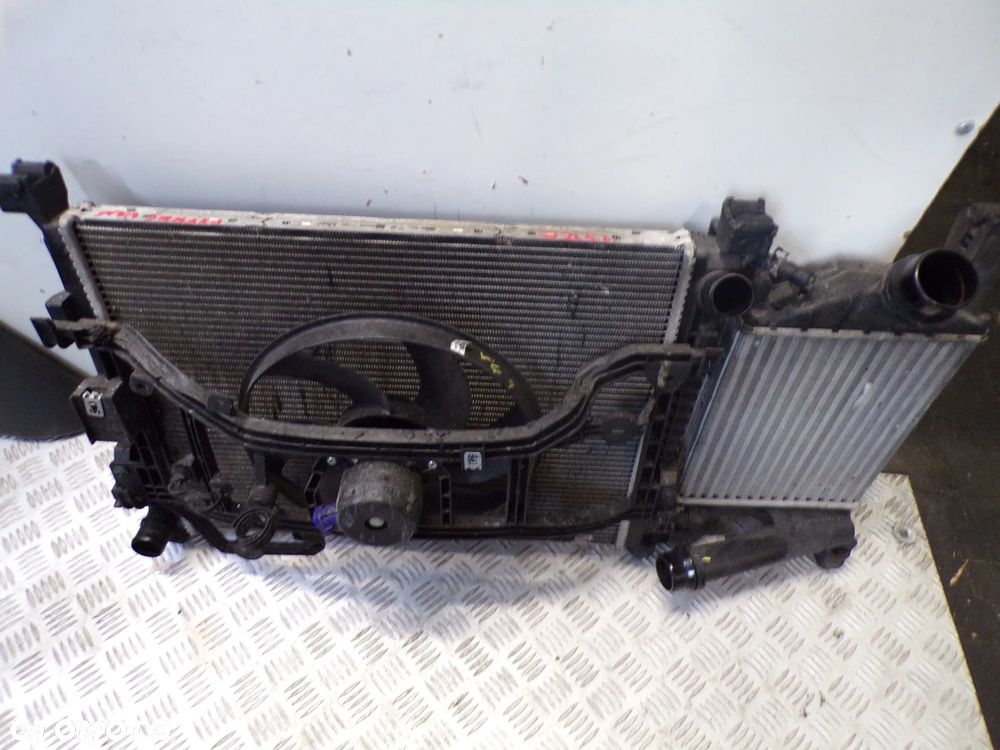 KOMPLET CHŁODNIC WENTYLATOR RENAULT EXPRESS VAN 1.3 TCE - 3