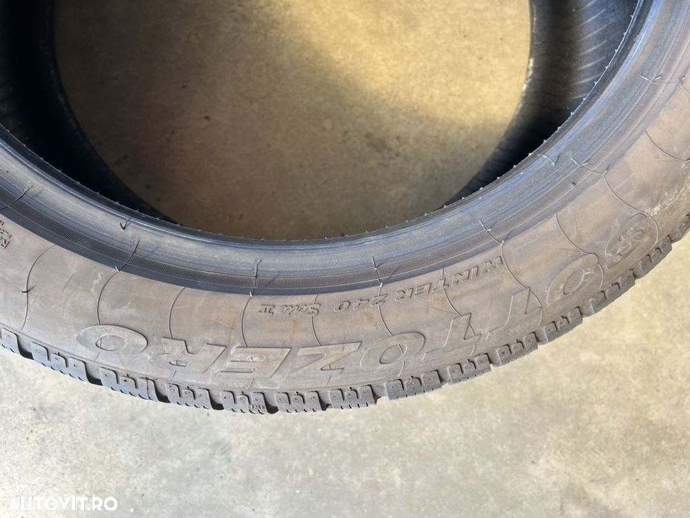 vând 2 anvelope 255/45/19 Pirelli de iarnă foarte bune - 6