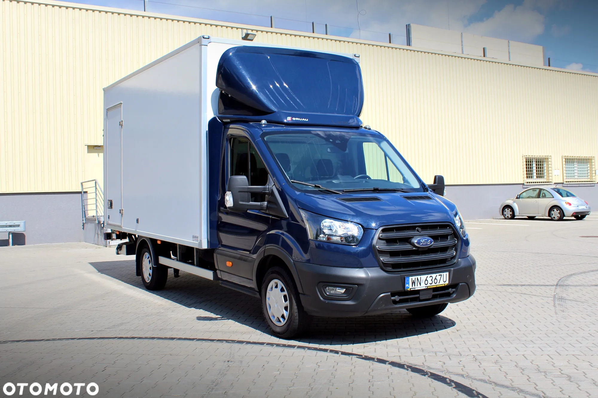 Ford Transit kontener 9 euro palet + winda BAR 750kg - 14