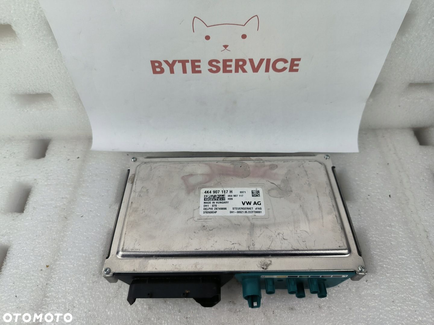VW AG STEROWNIK MODUŁ SYSTEM WSPOMAGANIA KIEROWCY 4K4907117H - 1