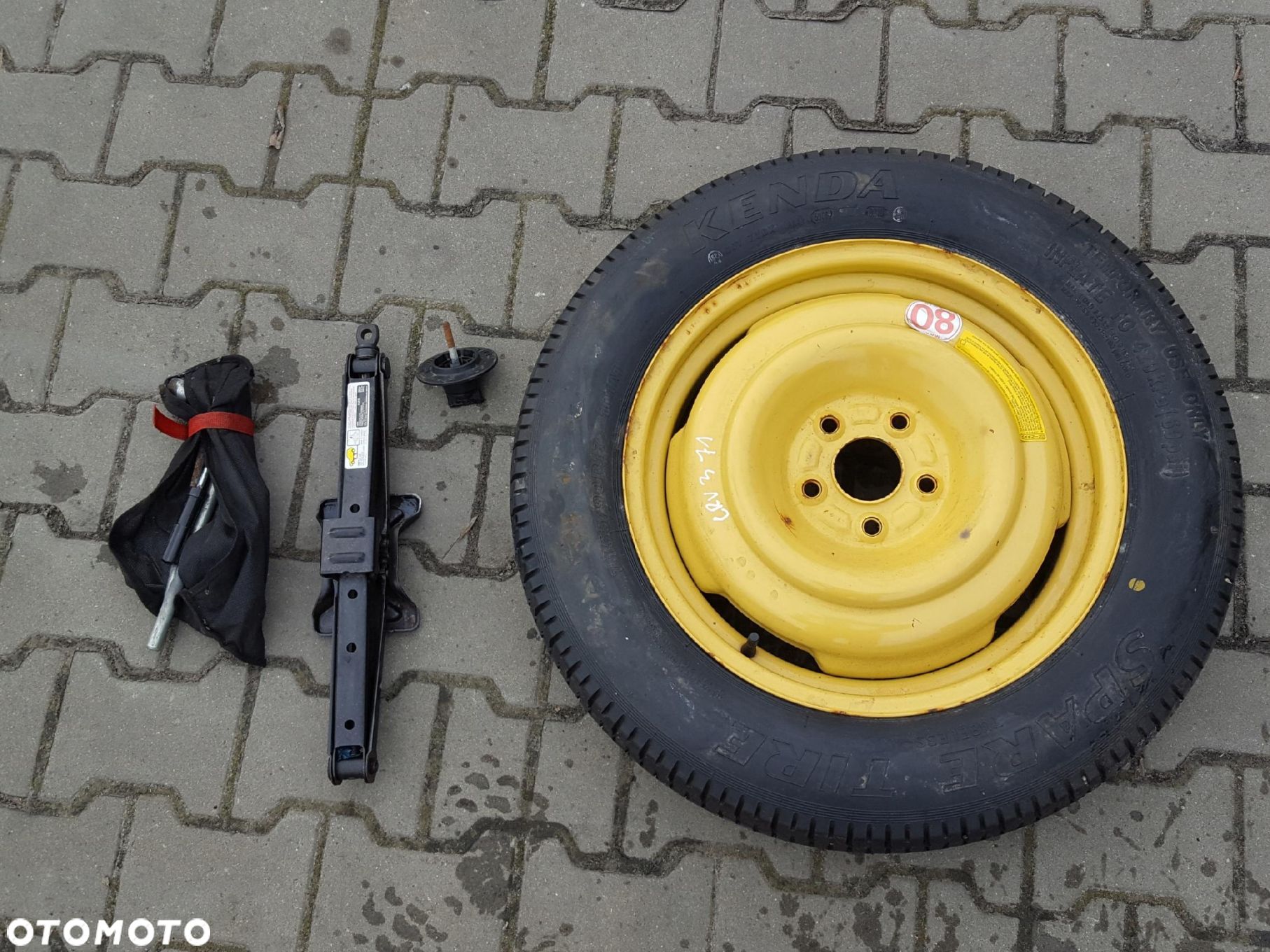 HONDA CR-V 3 III 06-12r KOŁO DOJAZDOWE 17 LEWAREK - 1