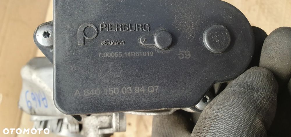 Kolektor ssący nastawnik klap Mercedes W169 2.0 CDI A6401500394 A6400901037 - 5