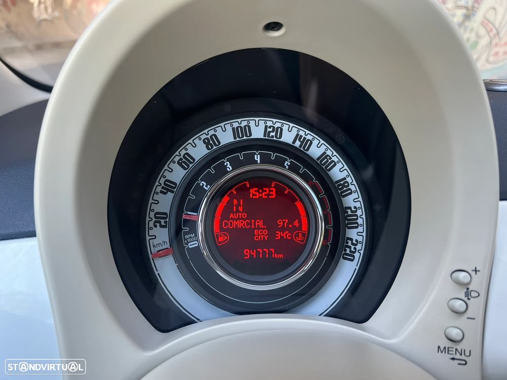 Fiat 500 1.2 Lounge Dualogic Start&Stop - 11