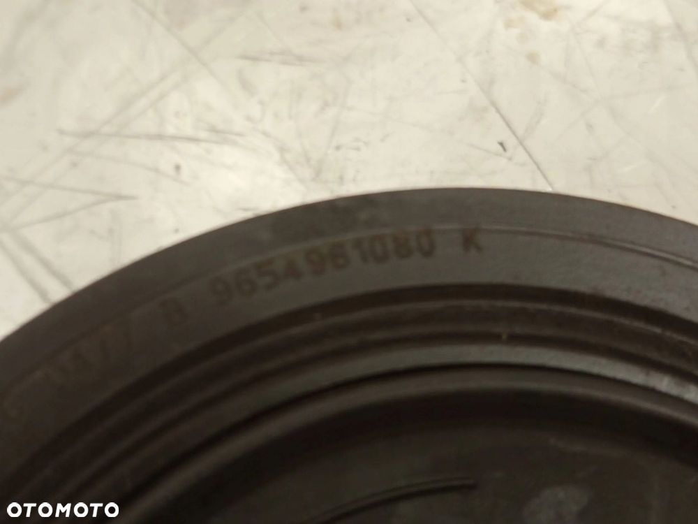 Koło pasowe wału korbowego Ford Focus 1.6 TDCI 9654961080 - 5