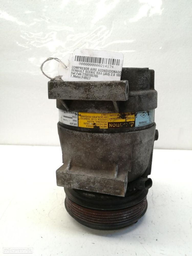 COMPRESSOR DE AR CONDICIONADO RENAULT SCENIC RX4 JA0 - 1